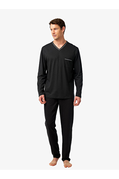 Blackspade Erkek Pijama Takımı 40966 - Siyah