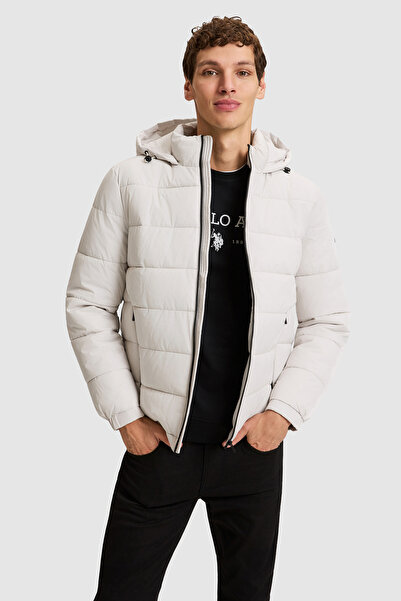 U.S. Polo Assn. Men's Light Gray Coat 50328194-Vr001