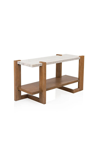 Midas Furniture كونسول لونيا بني