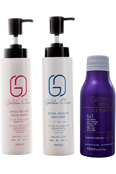 GOLDEN OASIS Collection Shampoo and Conditioner strengthens, reduces frizz, a...