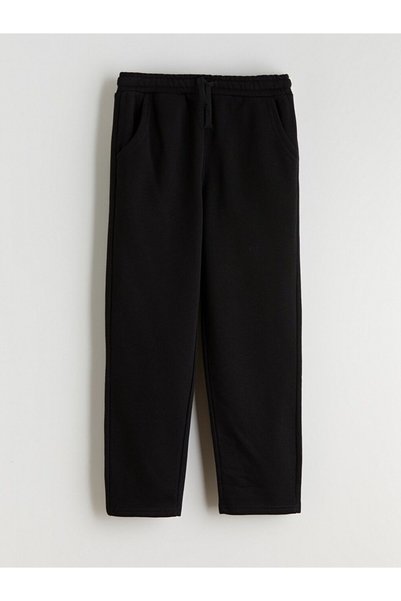 LC Waikiki Basic Boys' Sweatpants with Elastic Waistband