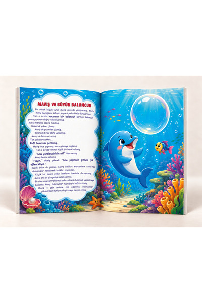 Yakamoz Yayınları My Big Book of Big Tales of Sweet Stories, Hardcover, Large Size