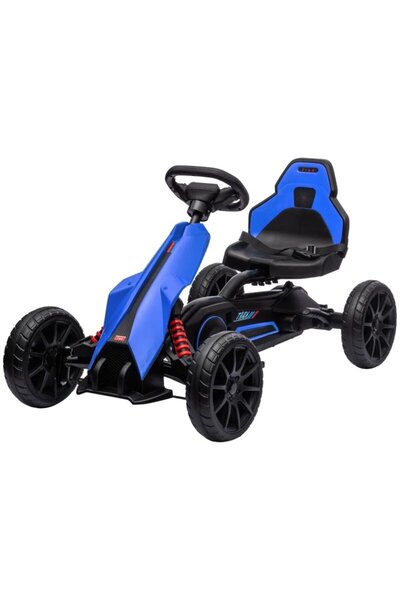 Nichiduta Детски картинг Performance Blue, метална конструкция с педали и EVA...