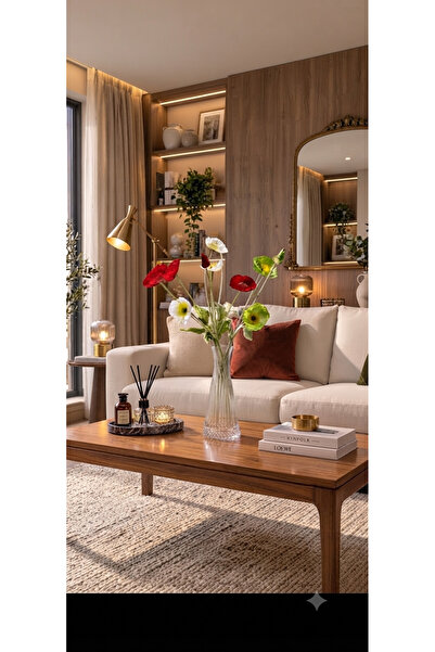 Lilac Home Yapay Gelincik dalı 60 cm 3 lü SET