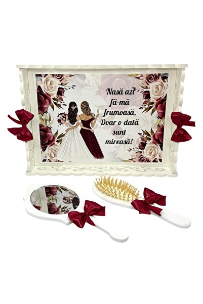 OEM Set tava pentru gatitul miresei, personalizat mire si mireasa, format din...