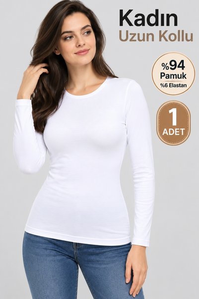 Alıç Tricou cu mânecă lungă pentru femei Badi (Tutku Yetkili Satıcısı) 94% bu...