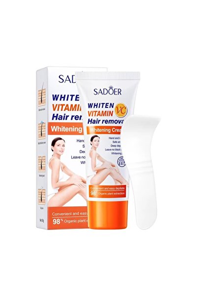 Generic Brand وصف المنتج طويل كريم إزالة الشعر وتفتيح البشرة بفيتامين C من SA...