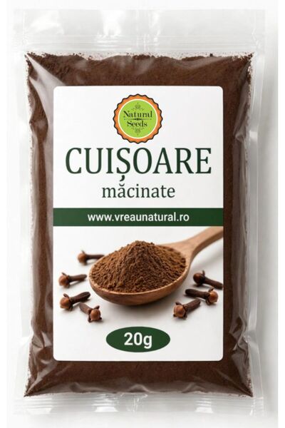 Natural Seeds Product Cuisoare macinate 20g
