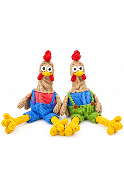 Genel Markalar Amigurumi Horoz – 43 cm