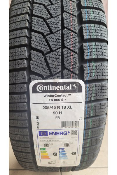Continental 205/45R18 Winter Contact TS860S* 90H XL Set Olarak (4 ADET) 2026 ...