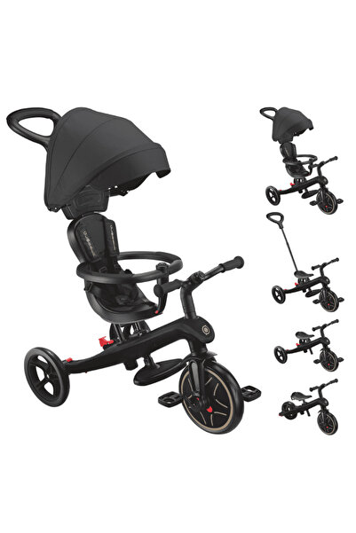 Globber Explorer 4in1 Trike Bisiklet - Siyah