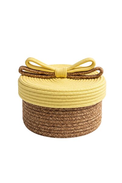 Comfort Craft Διακοσμητικό καλάθι από γιούτα σειράς Pearl, Μέγεθος S (12x23 ε...
