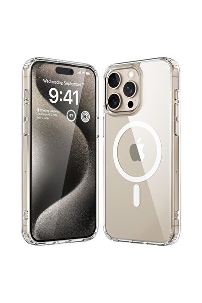 NUODWELL Husă magnetică pentru iPhone 15 Pro, NUODWELL, compatibilă cu MagSaf...