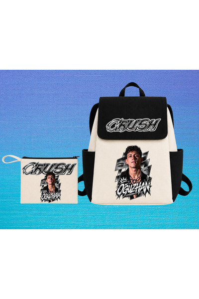 lovver Σετ Σχολικό Σακίδιο Πλάτης Crush Group College Model με Πλαϊνές Τσέπες...