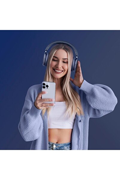 Cellular Line CELLULARLINE MUSIC SOUND AURIX ANC+SPATIAL AUDIO (UZAMSAL SES DESTEKLI) BT KULAKLIK - MAVİ