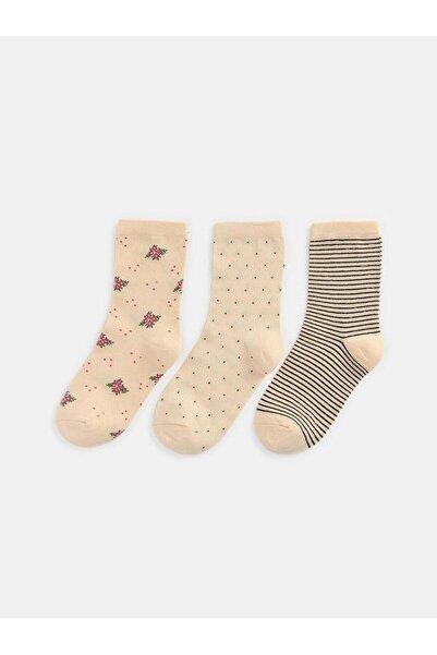 LC Waikiki Patterned Women's Socks 3-Pack (W6)