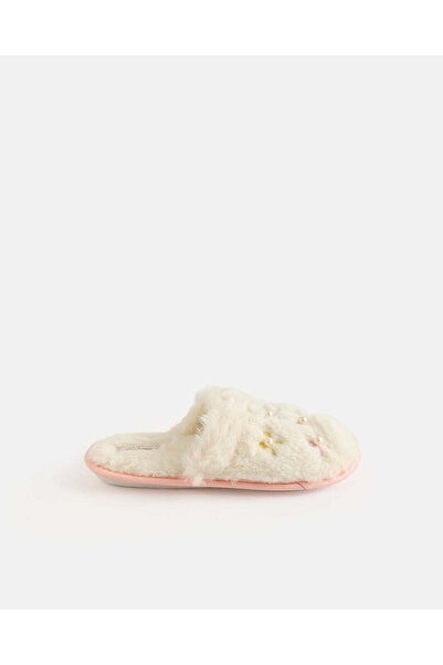REDTAG Women Ivory Bow Mules