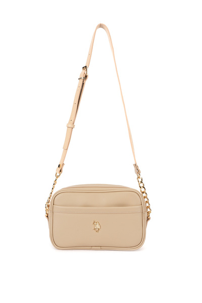 U.S. Polo Assn. K.Beige Women's Messenger Bag Us26189