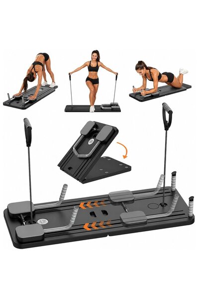 indiggo B-FORM 2.0 Αναδιπλούμενη Σανίδα Pilates Reformer με Αυτόματη Επαναφορ...