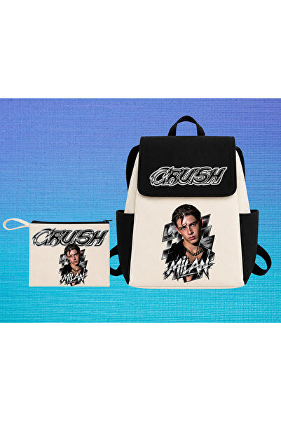 lovver Σετ Σχολικό Σακίδιο Πλάτης Crush Group College Model με Πλαϊνές Τσέπες...