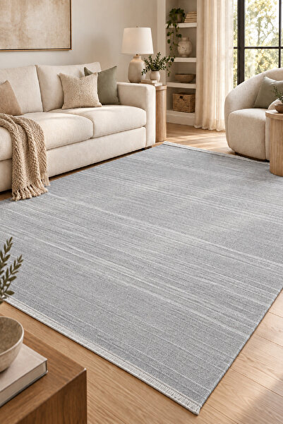 Raschel Carpet Babil Serisi Mikro Polyester Pamuk Tabanlı Yumuşak Halı Yolluk...