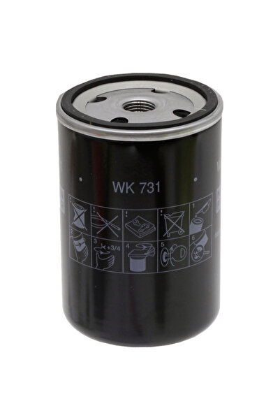 Other Filtru de combustibil 62mm 117mm 71mm MANN FILTER 5004780