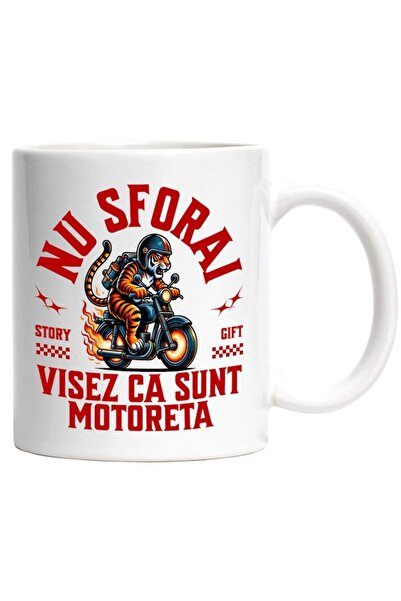 INOVATIX Προσαρμοσμένο Cana Alba, Tigru Furios Cu Casca Protectie Furios Moto...