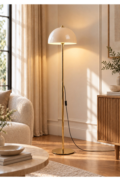 HOMİNG Country Krem Orijinal Parlak Gold Lambader 242974