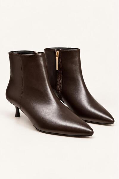 Solo Bag Women's Daily Stylish Elegant Stretch Form Kitten Heel Boots & Booties
