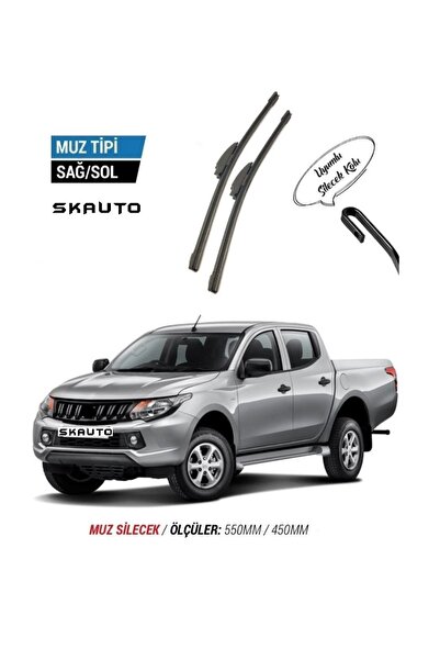 SKAUTO Mitsubishi L200 Ön Cam Muz Silecek Takımı (2015-2018)