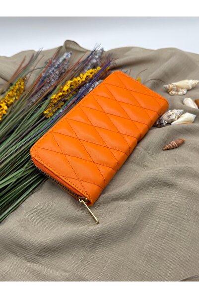Womancraft Quilted Zippered Women's Wallet