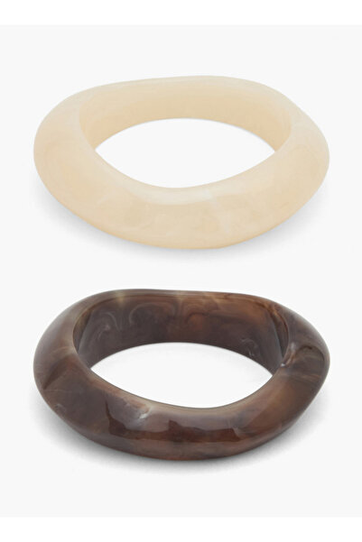 FAV Accessories Pack of 2 Metal Bangles