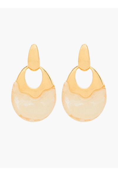 FAV Drop Earrings with Pushback Closure
