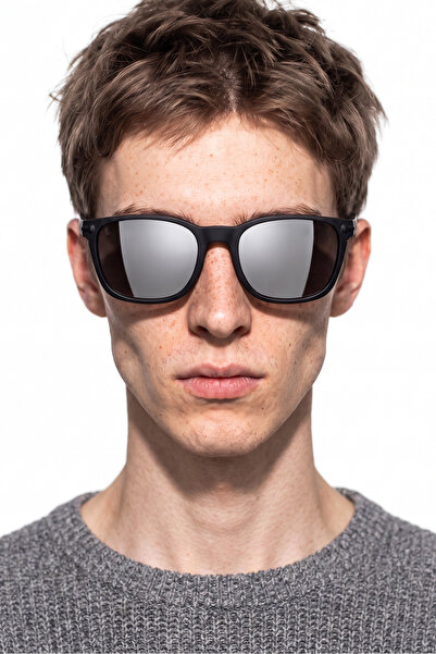 Bilge Karga Relsa Black Grey Mirror Men's Sunglasses