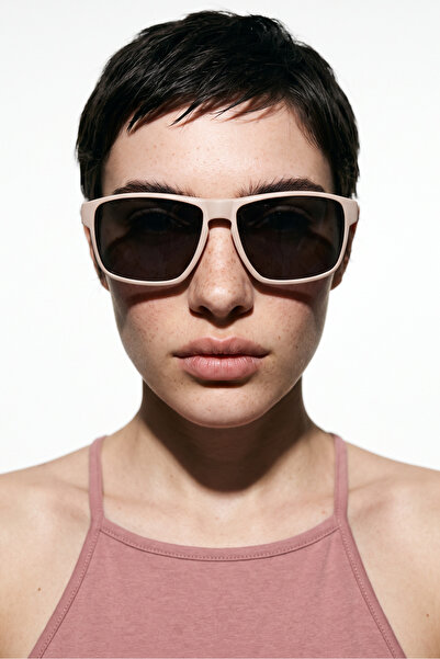 Bilge Karga Flyn Beige Black Sunglasses