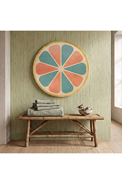 Artavessa Decorative Round Canvas Painting - Artcnvsovl7