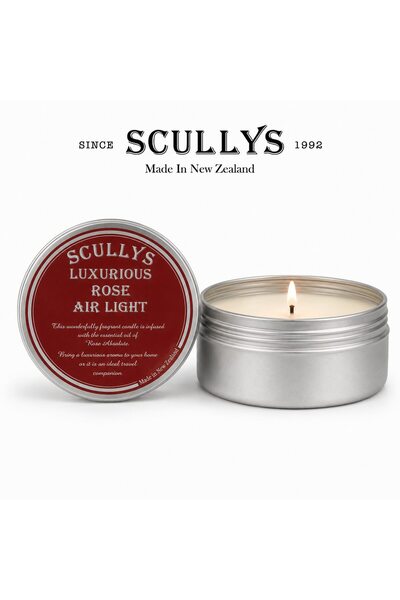 Scullys SCULLY'S Πολυτελές Αρωματικό Κερί Airlight, Κερί Σόγιας, 100% Αιθέριο...
