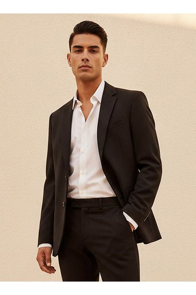 FAV Regular Fit Notch Lapel Blazer