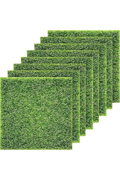 Generic 6 Pack Fairy Garden,Grass Artificial Garden Grass, 6 x 6 Inches Minia...
