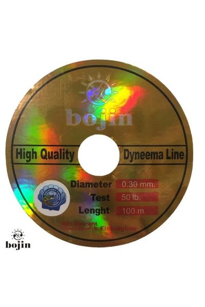 DFT بوجين داينيما خيط صيد السمك 100 م-0.30 ملم أخضر 1/10