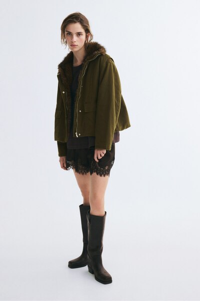 H&M Oversize Gabardin Ceket