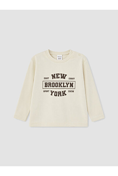 LC Waikiki Nyc Printed Baby Boy T-Shirt