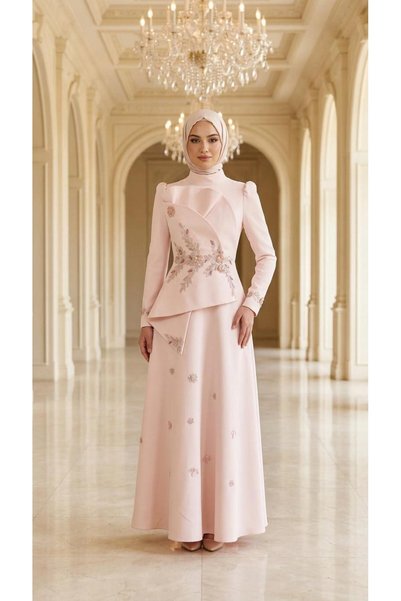 perfectmegastore My Dreams Önü Taş Detaylı Abiye Elbise-MİHRA