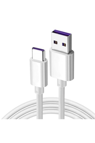 OEM Charging/Data Cable Super Charge 5A Type C Fireproof 1.1m white DAO