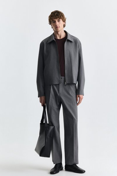 Antioch Striped relax fit jacket and pants set