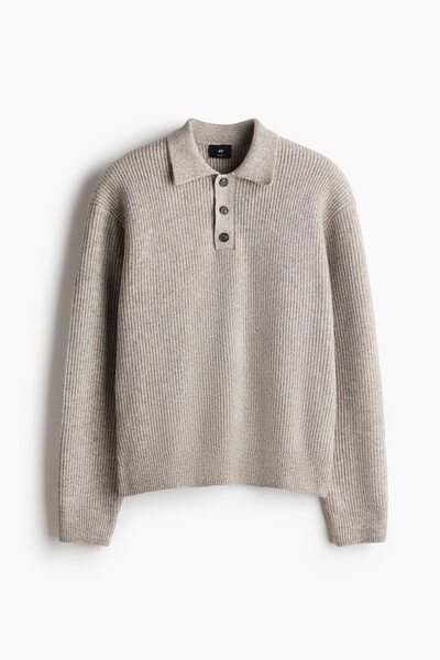 H&M Triko Polo Üst Relaxed Fit