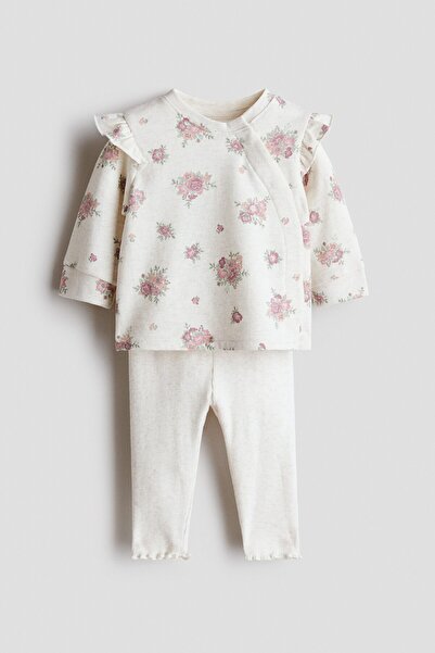 H&M 2 Parçalı Pamuklu Set