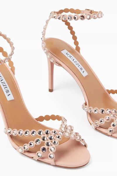Shoes Tequila 85 Sandals in Metallic Leather