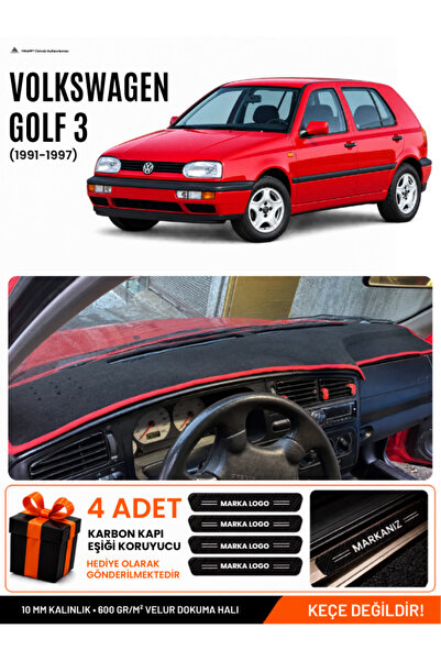 e-biz Volkswagen Golf 3 (1991-1997) Compatible Glove Box Cover, Glove Box Cas...