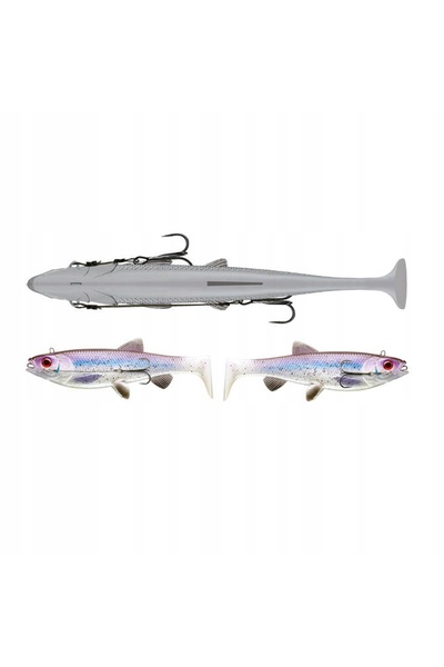 NO BRAND CORMORAN DE CAUCIUC ARMAT PLOWMAN SHAD - BL-23,0 cm